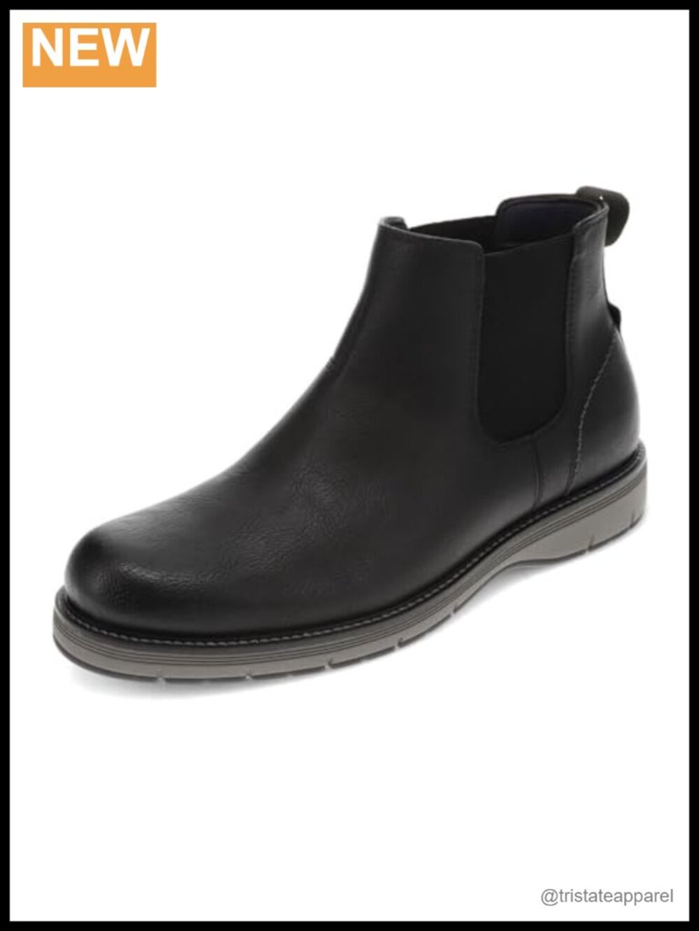 DOCKERS Tureen Faux Leather Chelsea Boots Ankle Casual